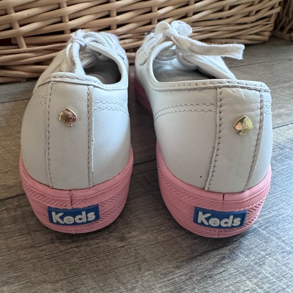 KEDS X KATE SPADE PLATFORM SNEAKERS SIZE 8 - Picture 3 of 8